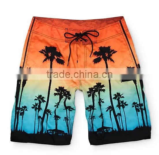 Newest Fashion Custom Made Wholesale Mens Boxer Shorts Beach Shorts Printed photo-2