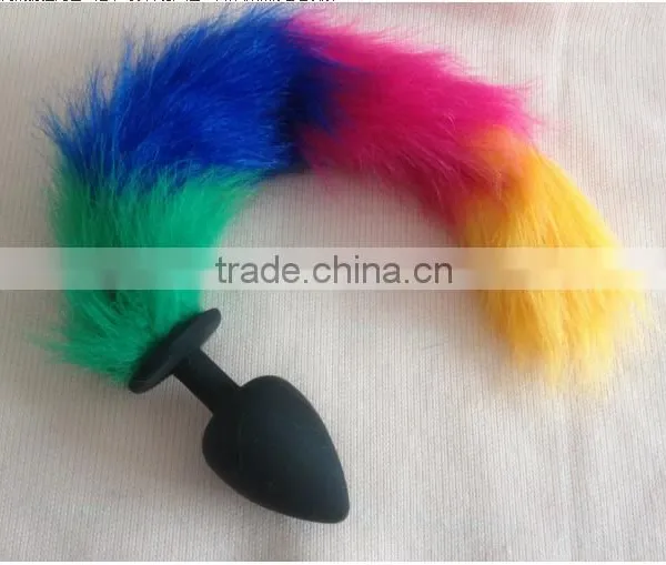 Hair Products Women's Products Faux Fox Furry Smooth Tat Terry Tail photo-4