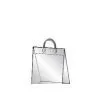 Hard Loop Handle Bag With Block Bottom