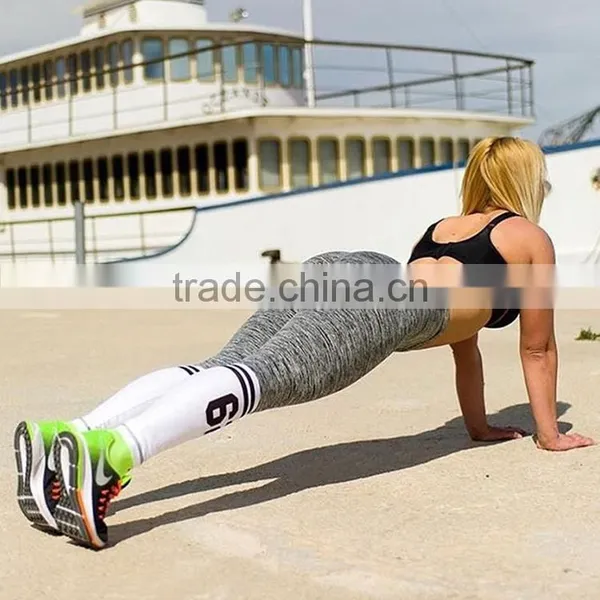 Women's Stretchy Skinny Workout Outdoor Sporty Mid Waist Yoga Legging photo-5