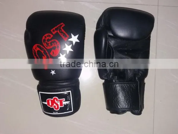 Mexican Leather Boxing Gloves Heavy Hitting Punching Bag Gloves photo-6