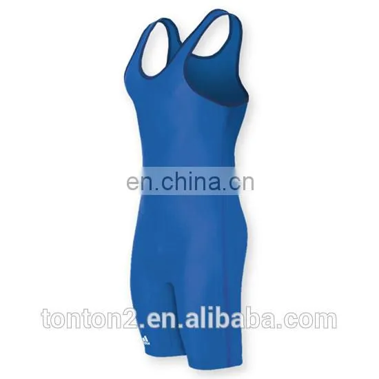 Wholesale Cheap Sublimation Printed Men's Wrestling Singlet photo-6