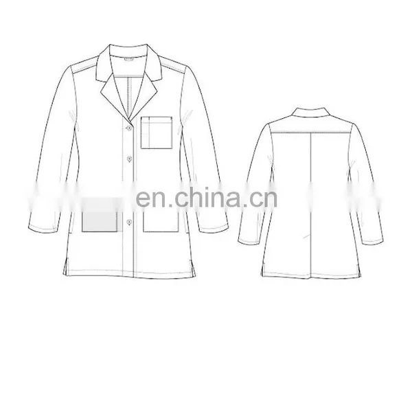 High Quality Lab Coats Wholesale for Doctor photo-3