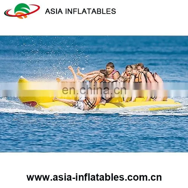 Cheap Custom Single 8 Person Inflatable Banana Boat For Sale photo-3