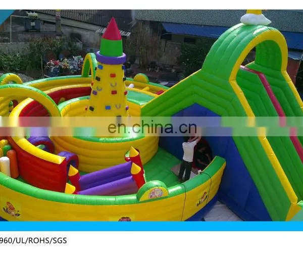 Outdoor Giant Inflatable Obstacle Course. 8 Shape Inflatable Obstacle Course Equipment photo-3