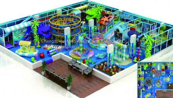 HLB-I17009 Детский коммерческий amusement park  оборудование для игровых площадок