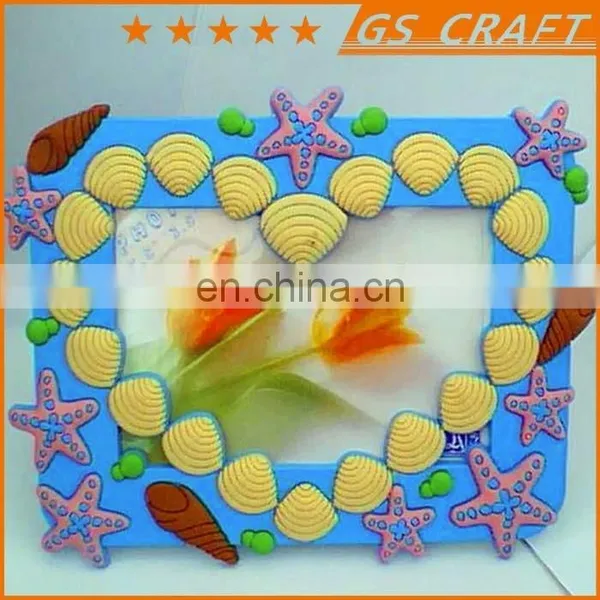 Mini Heart Shaped Rubber Photo Frame Ornate With With Fancy Decorative Border/rubber Photo Frame photo-4