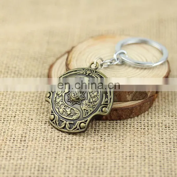 Champion Shield Dota 2 High Quality Alloy Dota2 Pendant Cosplay Keychains 9 photo-4