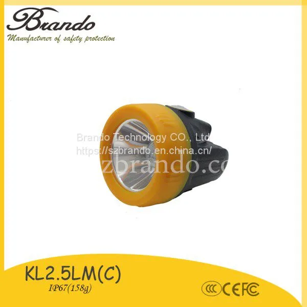 KL2.5LM-C Head Cordless Cap Lamp LED Light Miner Lamp For Miners