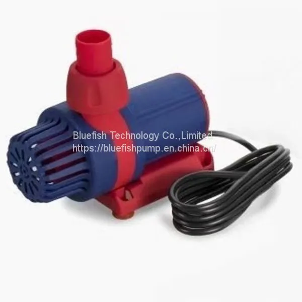 DC 24V 8000L/H Flow Adjusting Soft Start Low-Noise Craft Fountain Submersible Aquarium Pumps photo-3