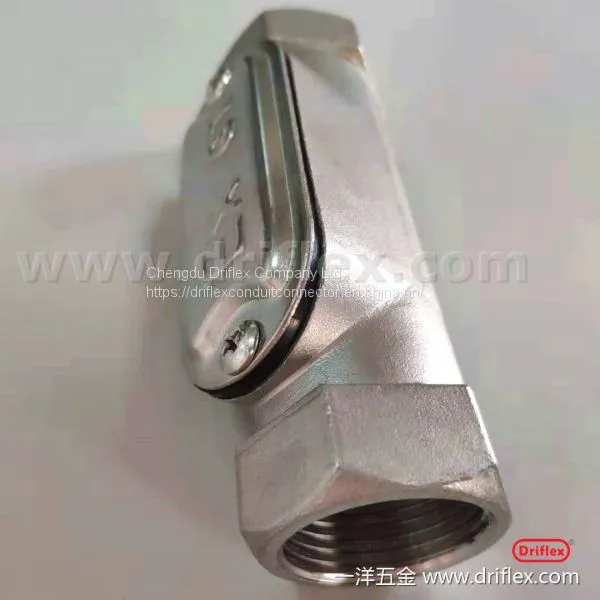 Driflex Electrical Box Conduit Fittings Rigid Pull Elbow Junction for the Steel Conduit