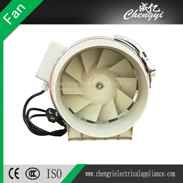 Energy Saving Circular Inline Duct Fan With Inline Fan Blower