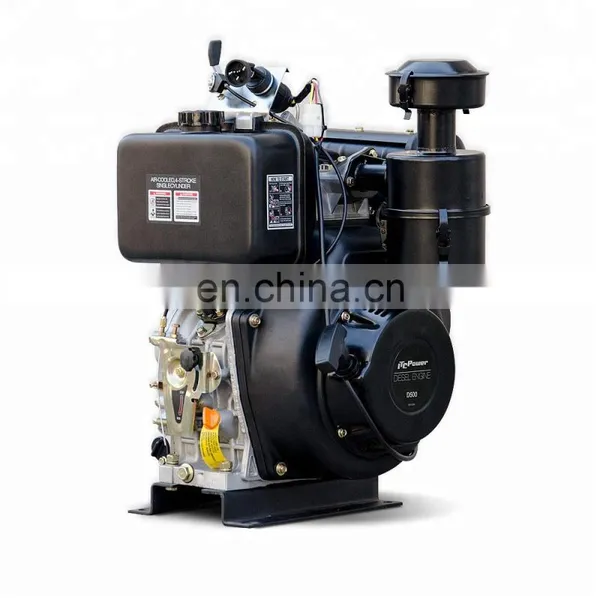 Electric Start 8hp Small Diesel Engine With 1 Cylinder photo-2
