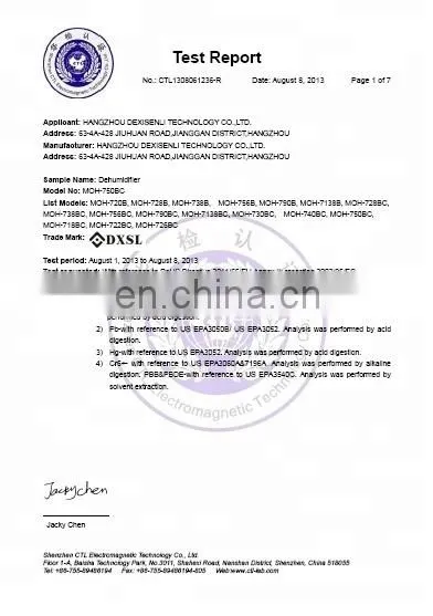 Portable Industrial Dehumidifier 156LPD photo-6