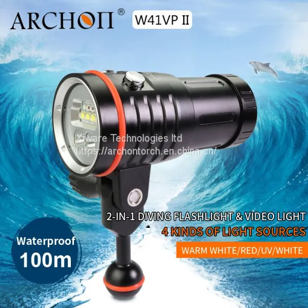ARCHON D35VPII & W41VPII Подводная видеокамера и прожекторный фонарь для дайвинга