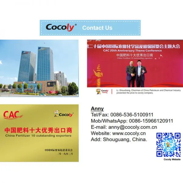 Chinese Manufacture Price Cocoly NPK 15-3-5+TE Water Soluble Fertilizer photo-2