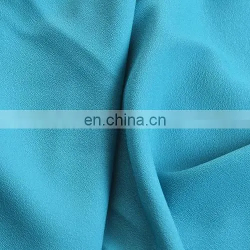 75D Polyester Moss Crepe Fabric Soild Color High Quality Moss Crepe Fabric photo-6