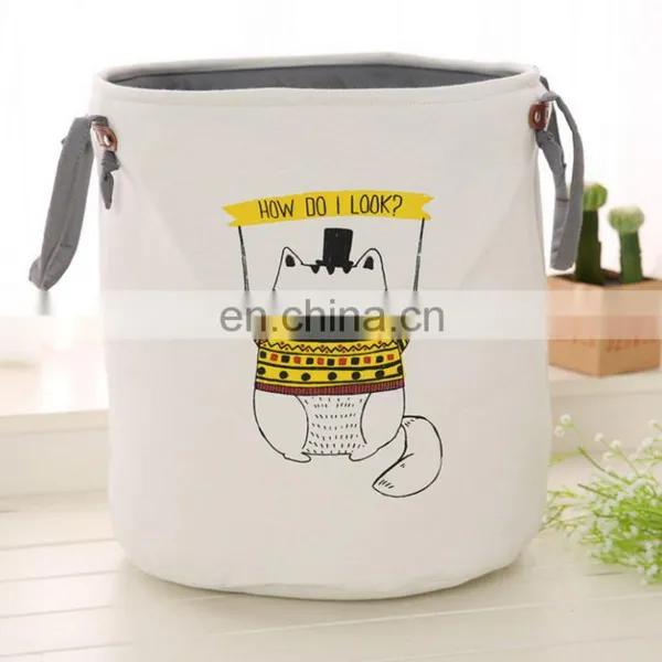Kid's Room Toy Storage Box Foldable Storage Bag Cartoon Laundry Basket Household Storage Bins photo-3