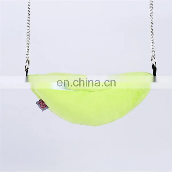 Small Animal Warm Banana Hamster Bed House Cage Nest Hammock for Sugar Glider Hamster photo-4