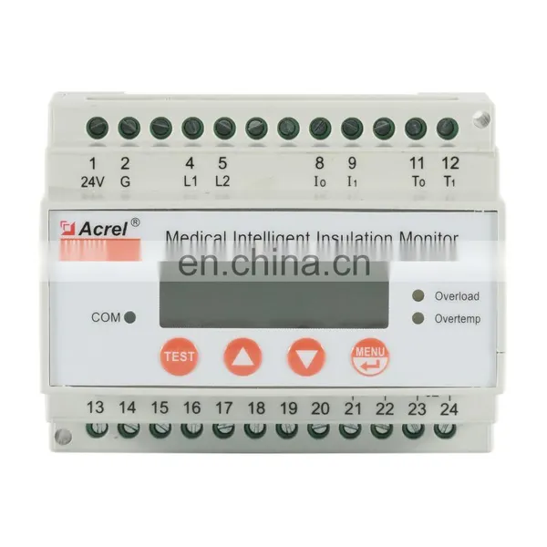 Acrel 300286 AIM-M200 Insulation Monitoring Relay for Hospital IPS Monitoring System photo-4