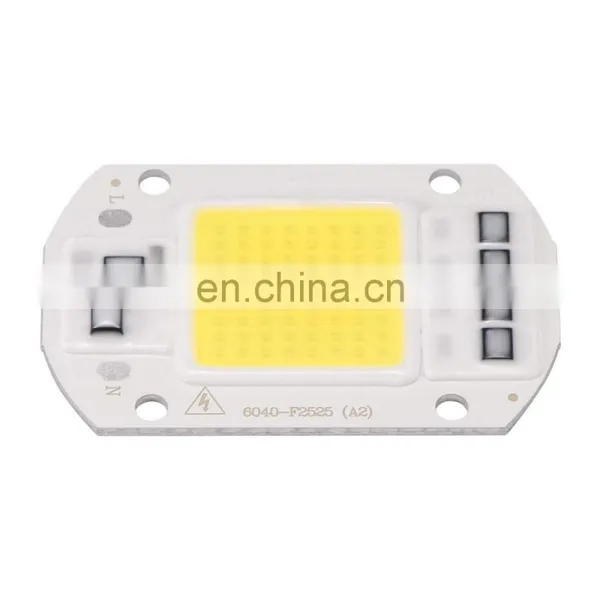 White 220V 50 Watt COB LED Chip With Lens Reflector for Garden Park Square Lighting Diy Grow Led Chips photo-6