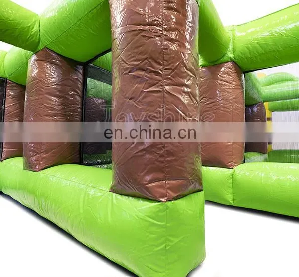 Inflatable Jungle Maze Tunnel Obstacle Laser Tag Playground For Sale photo-4