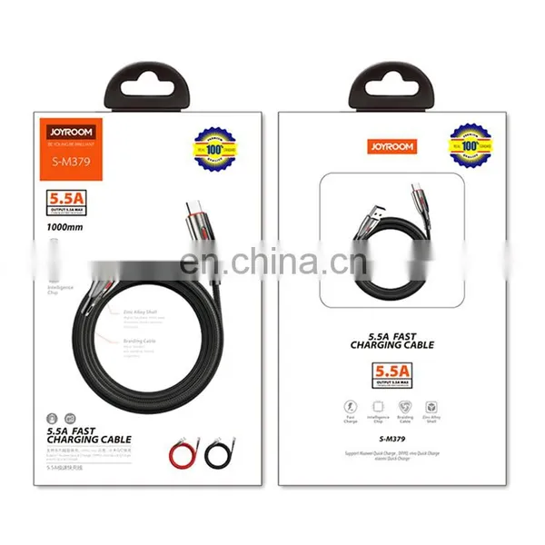 JOYROOM Data Cable Usb Type-c 5.5A Fast Charging Customized Micro USB Data Charger Cable for Android photo-6