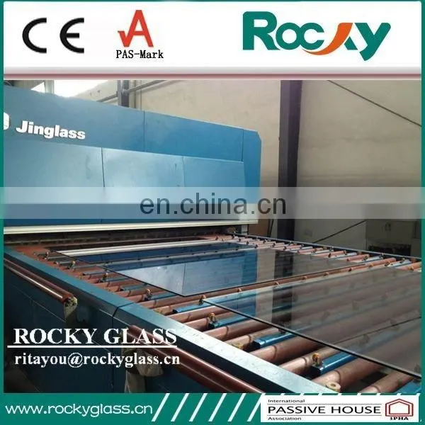 10mm 12mm Thick Tempered Glass With Holes for Spider Curtain Wall photo-5