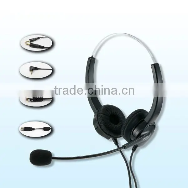 Headset Usb Call Centre Binaural Headset for Gaming Headset