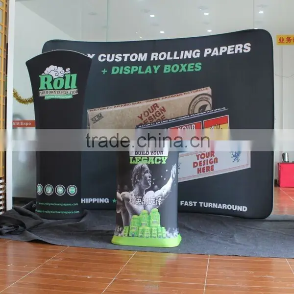 2015 Best Selling New Products Light Weight Portable Exhibition Stand Folding Custom Booth photo-3