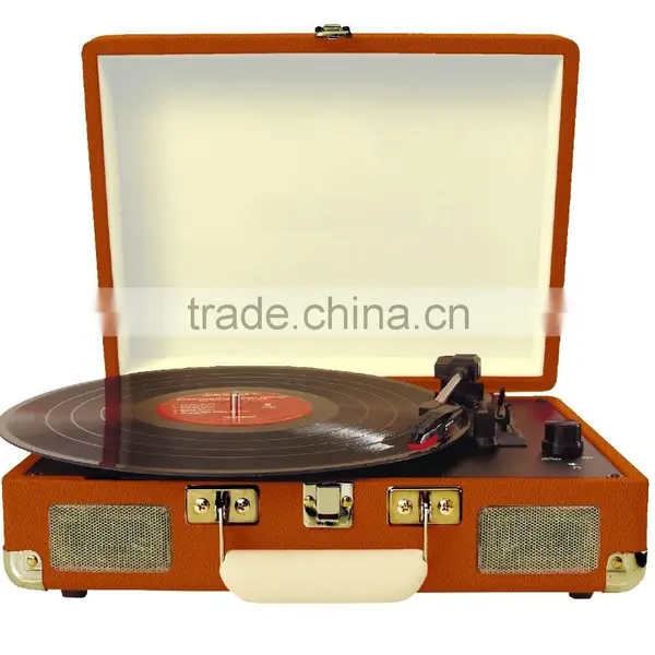 Buy Vinyl Player Bluetooth Recordable Turntable Player With Lithium Rechargeable Battery