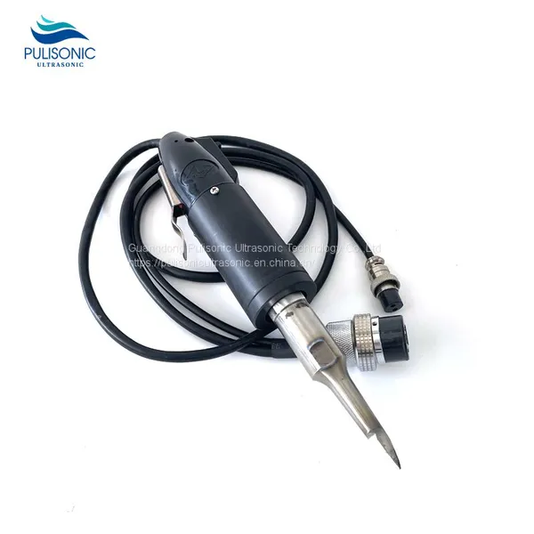 35K/500W Ultrasonic Cutter Handheld Cutting Knife For Cutting Plastic HDPE Material photo-3