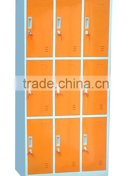 Color 6 Door Steel Cabinet 6 Tie Storage Locker School Customized Locker photo-2
