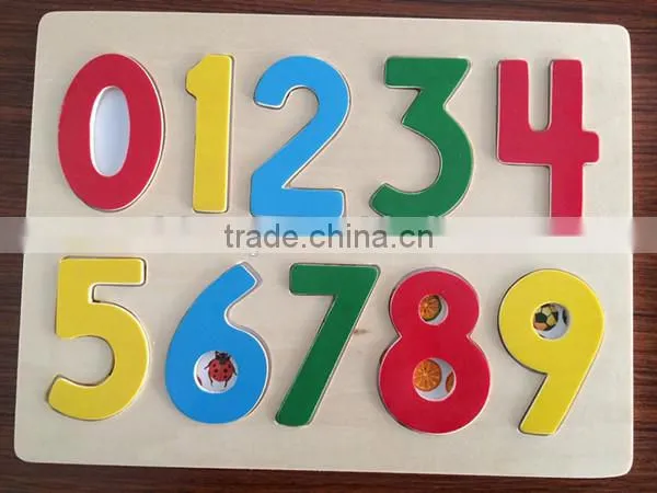2015 Multi Color Numbers Puzzle Number Game For Children Most Suitable Learning Numbers Puzzle photo-5