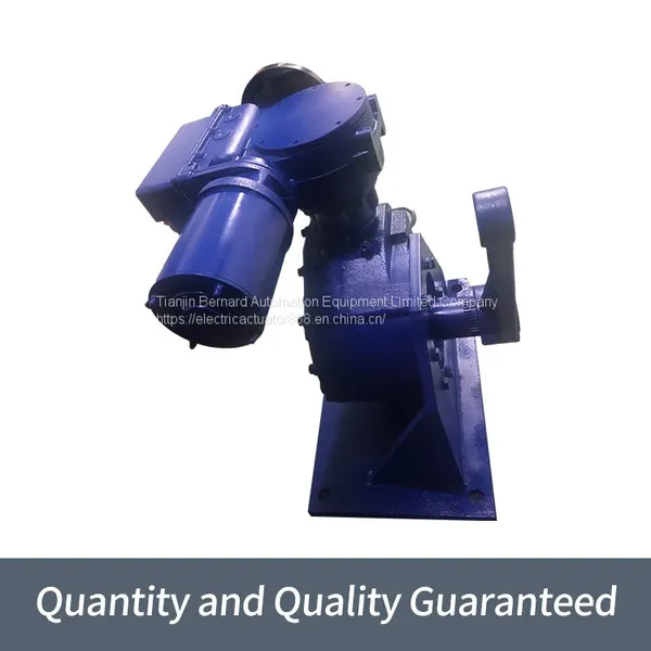 Bernard Intelligent Electric Actuator B+RS1600/F130H Angle Stroke Valve Electric Device photo-4