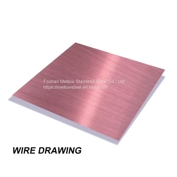 201 304 Stainless Steel Hairline Sheet Price Size 1219*2438mm photo-4