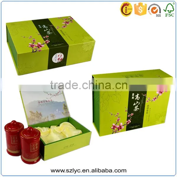 OEM Magnet Book Shape Cardboard Tea Box photo-3