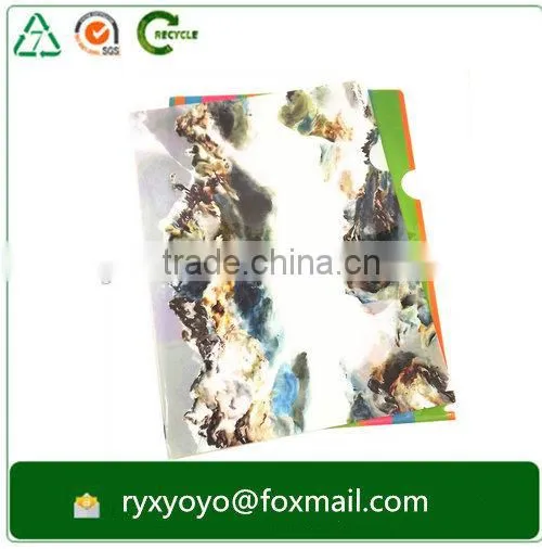 Transparent Glossy Polypropylene Plastic a4 Size L Shape Clear Folder Supplier's Choice photo-6