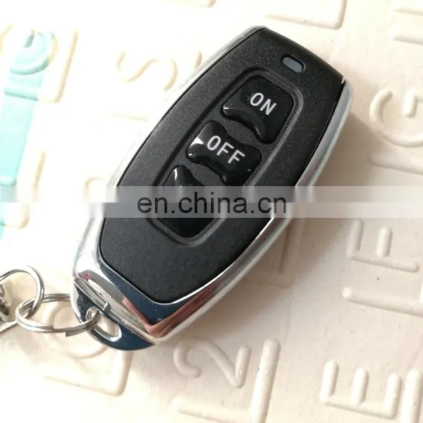 3-button 1527/2240 Learning Code Smart Home 433MHz Radio Frequency Remote Control for Door Lock / Home Appliances / Car Alarm photo-5