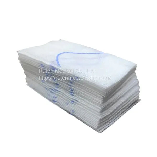 Kaolin Hemostatic Gauze 7.5cm*3.7m Combat Gauze Sterile Z-Fold Kaolin Hemostatic Gauze