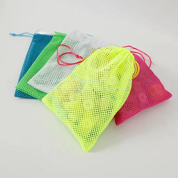 Drawstring Mesh Bag Food Bag Torage Bag Reusable Drawstring Bag