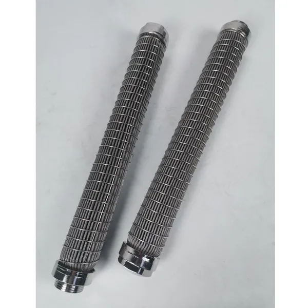 Wire Wound Stainless Steel Sintered Mesh Pleated Filter Candle RT-056 photo-5