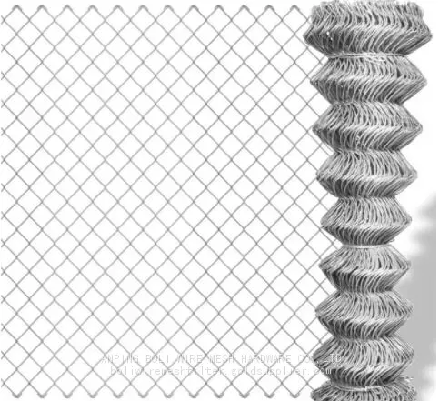 New Order of Chain Link Fence/ Diamond Outdoor Steel Wire Mesh Metal Fencing/BOLI MESH FENCE photo-5