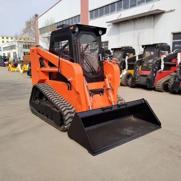 Skid Steer and Compact Track Loaders Exported,European 5 CE EPA China Manufacturer Small Compact Skid Steer Loader 500kg 1 Ton Small Wheel Loader For Sale Skid Steer Loader Fast Delivery