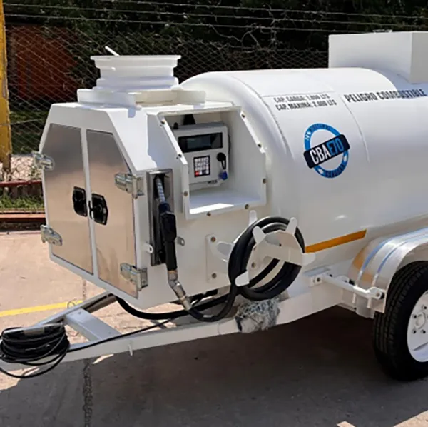 CBA E70 Mobile Biodiesel Production Unit | Tragbares Biokraftstoff-Raffinerie auf einem Anhänger für landwirtschaftliche und industrielle Verwendung