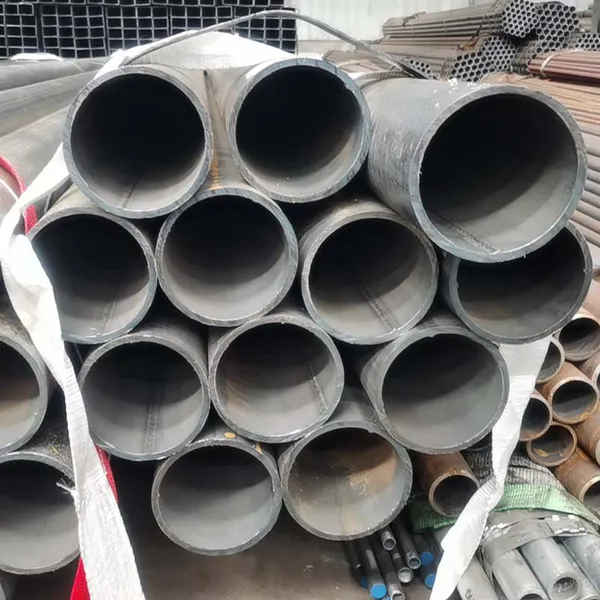 Mild Steel Tube Round Steel Pipe EN10219 S355J0H ERW Steel Pipe Hollow Sections Material for Bridge photo-4
