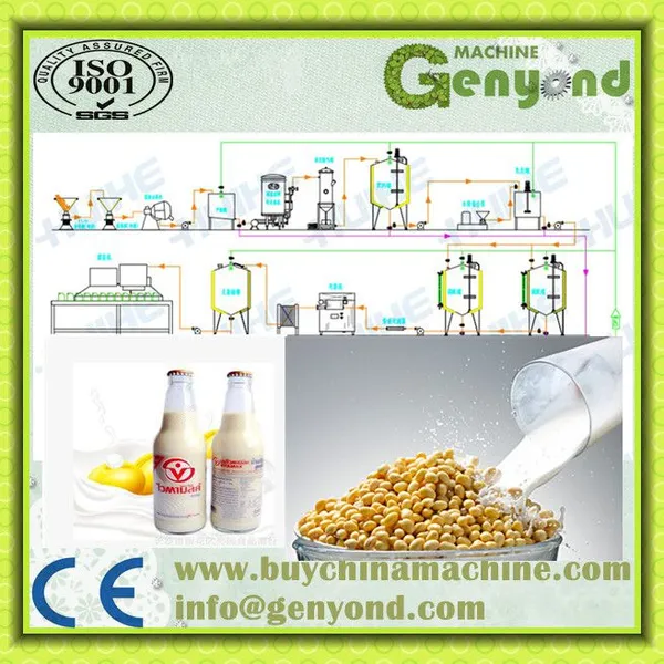 Factory Complete Flavored Soy Milk & Tofu Processing Plant Soymilk Making Machine Equipment Soya Milk Production Line photo-3