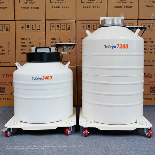 Sao Tome and Principe Cryobank 4200 Stem Cell Sample Bank Equipment TcCryo Storage Container photo-5
