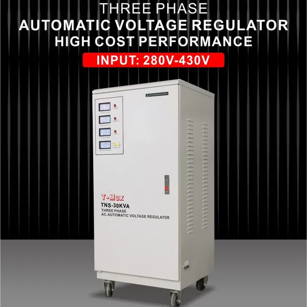 3 Phase 20 KVA Voltage Stabilizer for Industrial Machinery Power Regulation photo-4