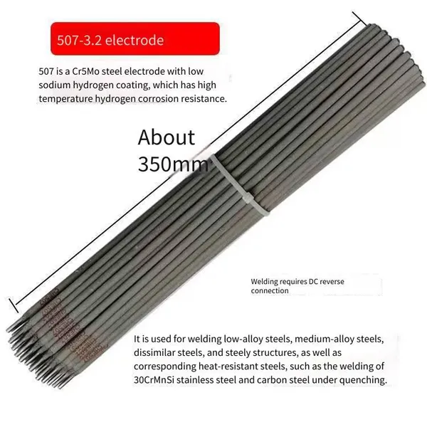 Tianjin Daqiao Brand R317 Basic 1%cr - 0.5%mo - v Heat - Resistant Steel Electrode photo-5